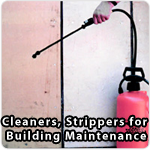Cleaner,strippers for building maintenance