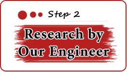 Step 2 - Research by Our Engineer